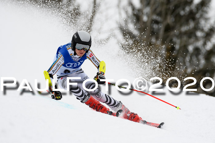 Bayerische Schülermeisterschaft Alpin Riesenslalom 25.01.2020