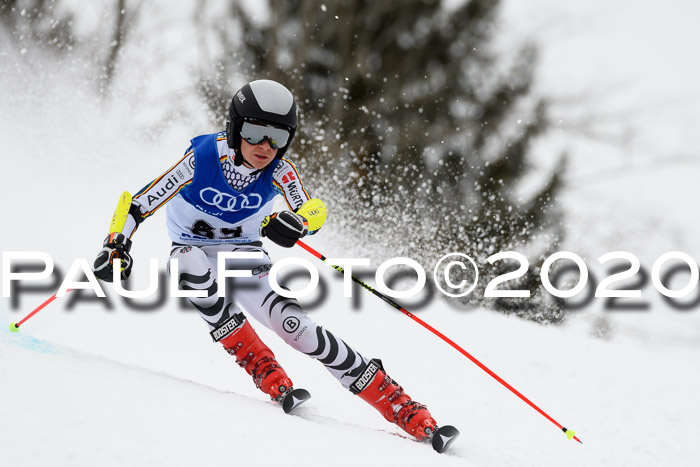 Bayerische Schülermeisterschaft Alpin Riesenslalom 25.01.2020