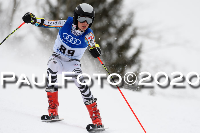 Bayerische Schülermeisterschaft Alpin Riesenslalom 25.01.2020