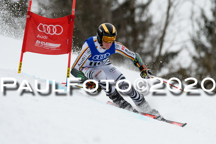 Bayerische Schülermeisterschaft Alpin Riesenslalom 25.01.2020