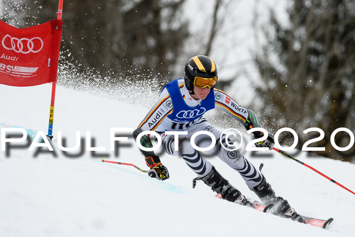 Bayerische Schülermeisterschaft Alpin Riesenslalom 25.01.2020