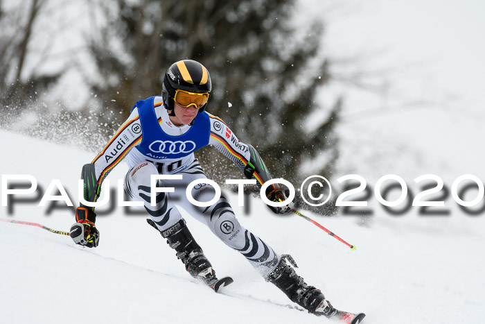 Bayerische Schülermeisterschaft Alpin Riesenslalom 25.01.2020