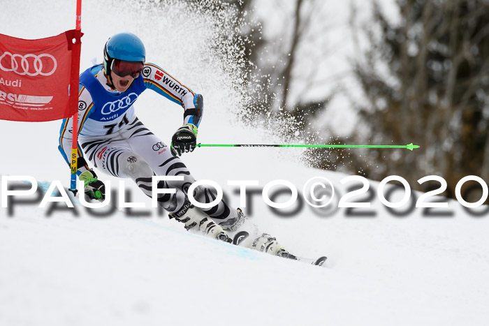 Bayerische Schülermeisterschaft Alpin Riesenslalom 25.01.2020