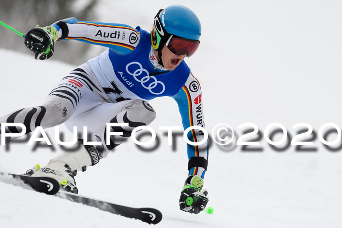 Bayerische Schülermeisterschaft Alpin Riesenslalom 25.01.2020