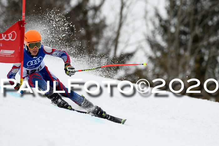 Bayerische Schülermeisterschaft Alpin Riesenslalom 25.01.2020