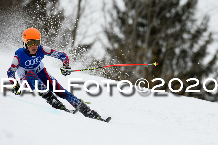 Bayerische Schülermeisterschaft Alpin Riesenslalom 25.01.2020