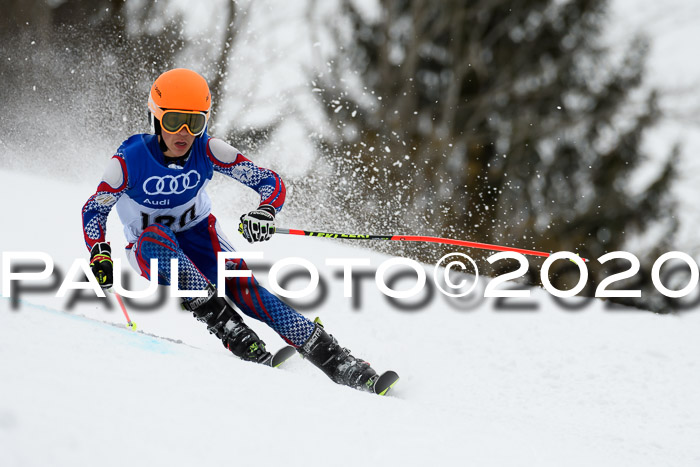 Bayerische Schülermeisterschaft Alpin Riesenslalom 25.01.2020