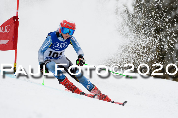 Bayerische Schülermeisterschaft Alpin Riesenslalom 25.01.2020