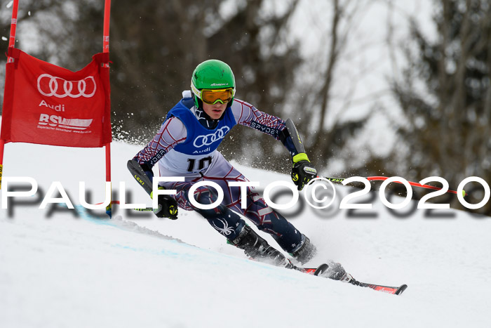 Bayerische Schülermeisterschaft Alpin Riesenslalom 25.01.2020