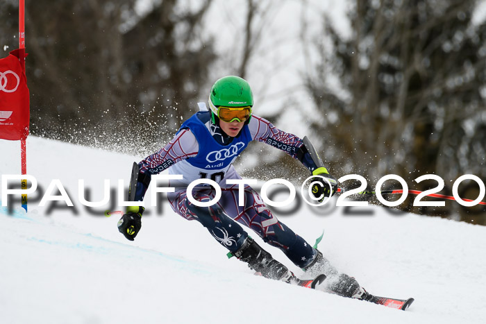 Bayerische Schülermeisterschaft Alpin Riesenslalom 25.01.2020