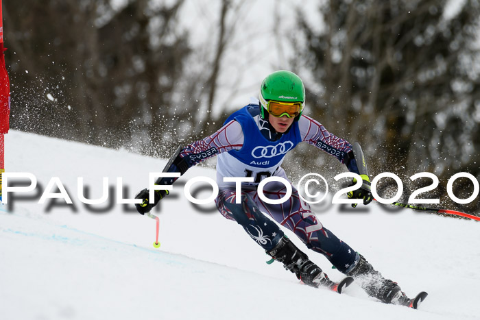 Bayerische Schülermeisterschaft Alpin Riesenslalom 25.01.2020