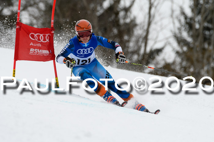 Bayerische Schülermeisterschaft Alpin Riesenslalom 25.01.2020