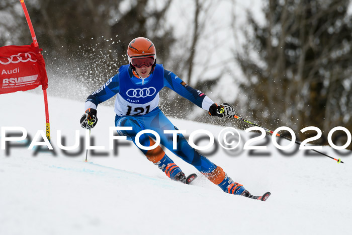 Bayerische Schülermeisterschaft Alpin Riesenslalom 25.01.2020