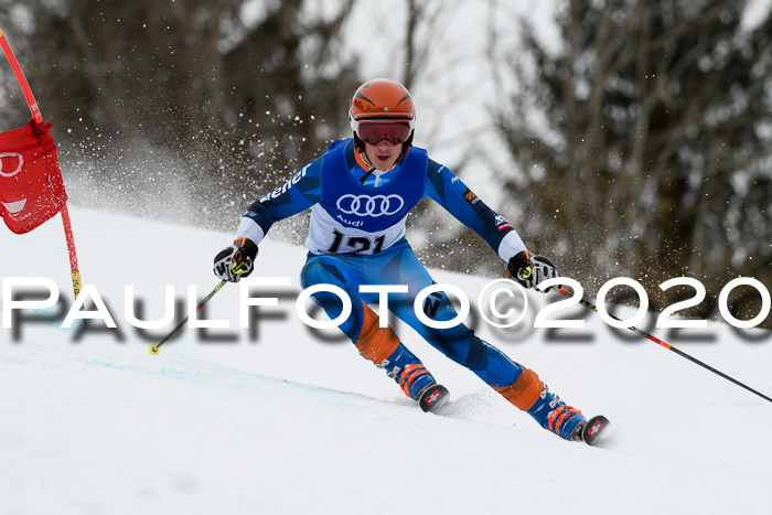 Bayerische Schülermeisterschaft Alpin Riesenslalom 25.01.2020