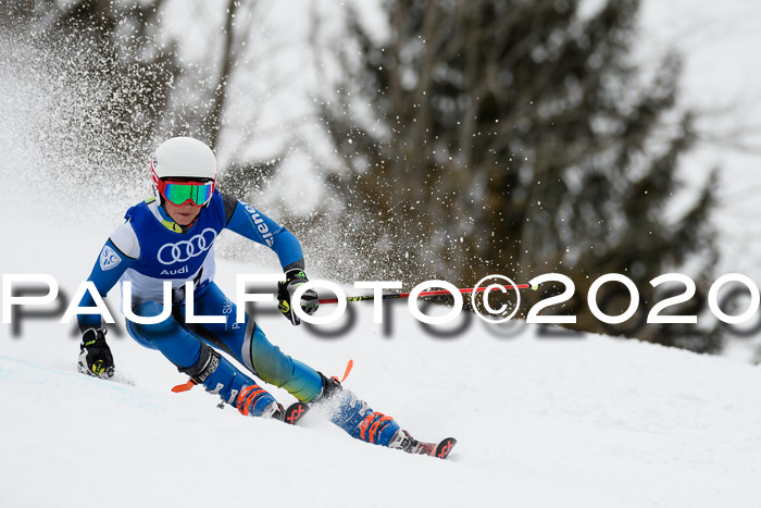 Bayerische Schülermeisterschaft Alpin Riesenslalom 25.01.2020