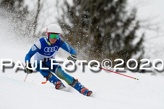 Bayerische Schülermeisterschaft Alpin Riesenslalom 25.01.2020