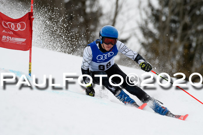 Bayerische Schülermeisterschaft Alpin Riesenslalom 25.01.2020