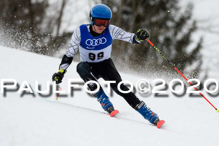 Bayerische Schülermeisterschaft Alpin Riesenslalom 25.01.2020