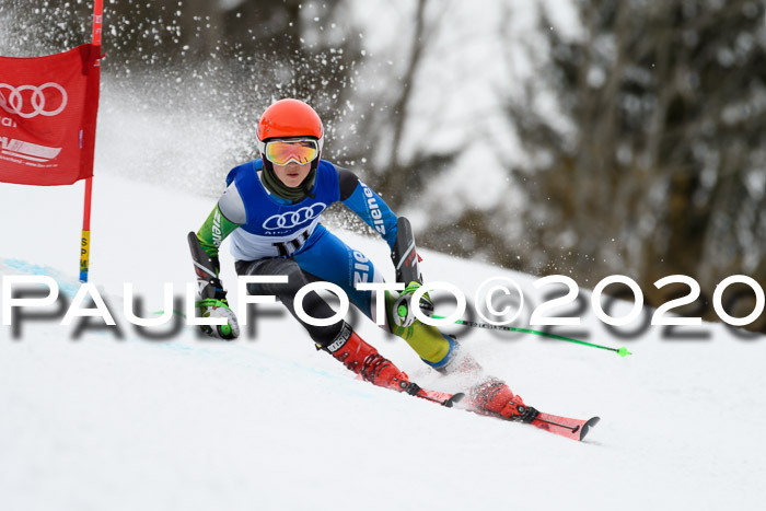 Bayerische Schülermeisterschaft Alpin Riesenslalom 25.01.2020