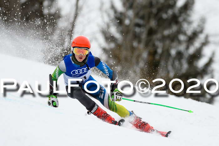 Bayerische Schülermeisterschaft Alpin Riesenslalom 25.01.2020