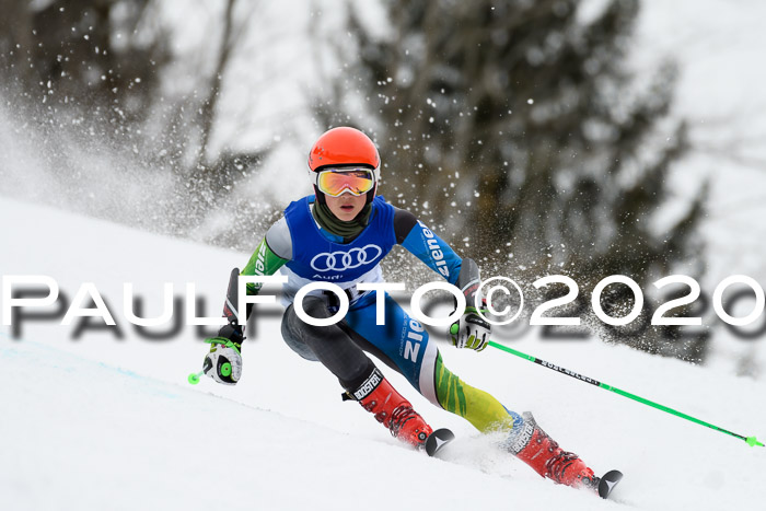 Bayerische Schülermeisterschaft Alpin Riesenslalom 25.01.2020