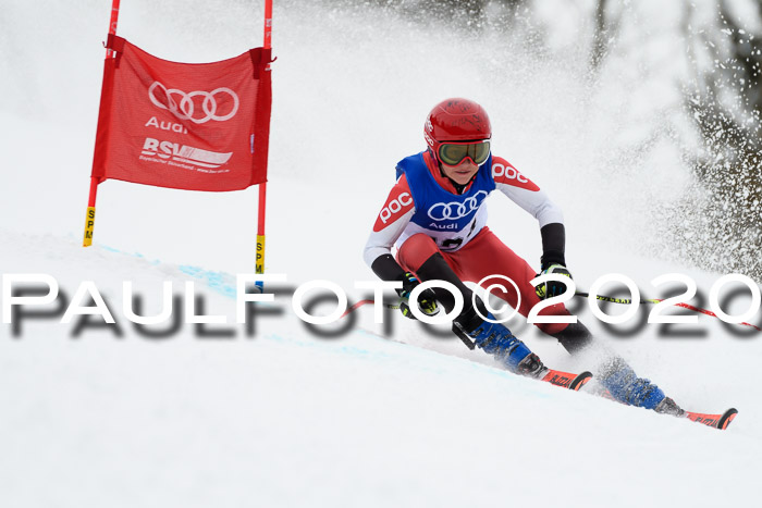 Bayerische Schülermeisterschaft Alpin Riesenslalom 25.01.2020