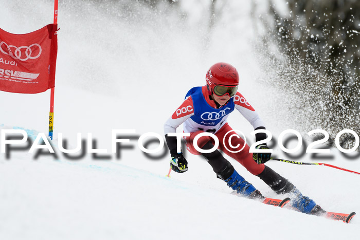 Bayerische Schülermeisterschaft Alpin Riesenslalom 25.01.2020