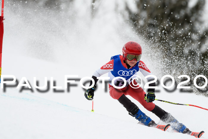 Bayerische Schülermeisterschaft Alpin Riesenslalom 25.01.2020