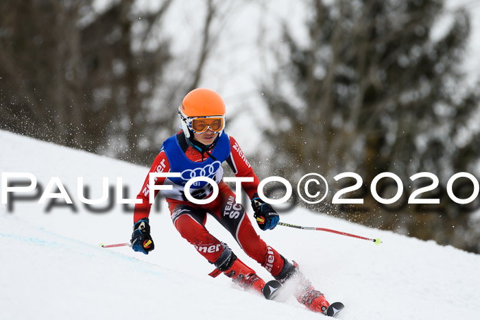 Bayerische Schülermeisterschaft Alpin Riesenslalom 25.01.2020