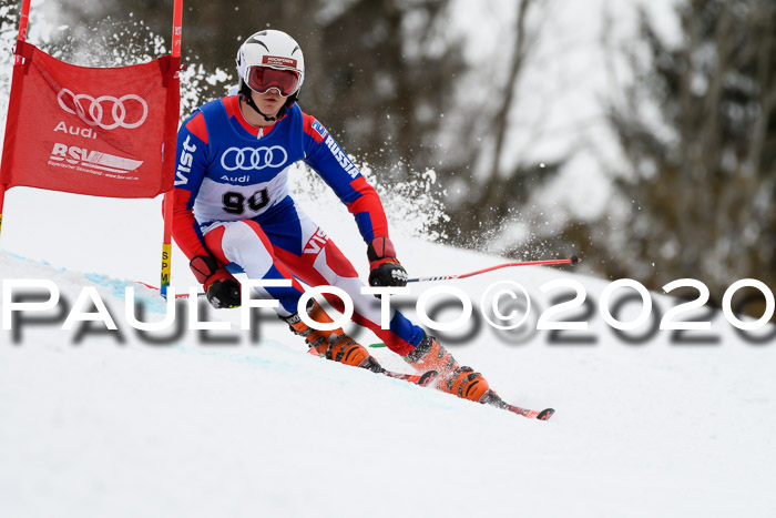 Bayerische Schülermeisterschaft Alpin Riesenslalom 25.01.2020