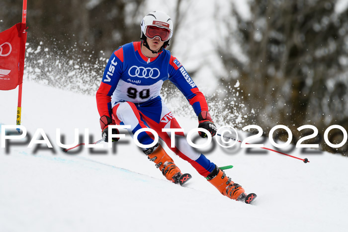 Bayerische Schülermeisterschaft Alpin Riesenslalom 25.01.2020