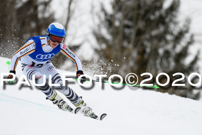 Bayerische Schülermeisterschaft Alpin Riesenslalom 25.01.2020