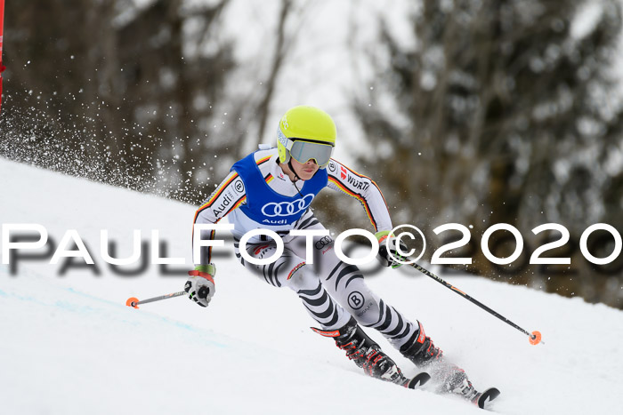 Bayerische Schülermeisterschaft Alpin Riesenslalom 25.01.2020