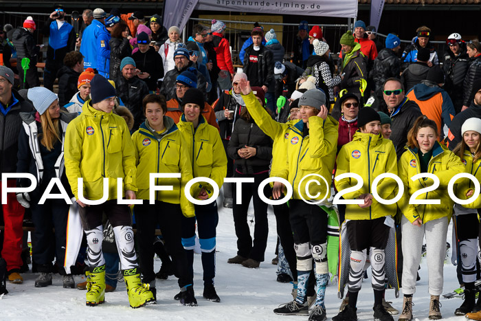 Bayerische Schülermeisterschaft Alpin Slalom 26.01.2020