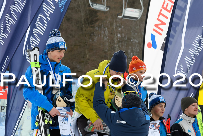 Bayerische Schülermeisterschaft Alpin Slalom 26.01.2020