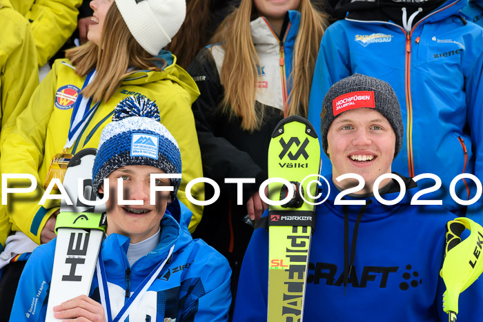 Bayerische Schülermeisterschaft Alpin Slalom 26.01.2020