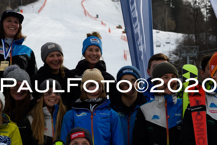 Bayerische Schülermeisterschaft Alpin Slalom 26.01.2020