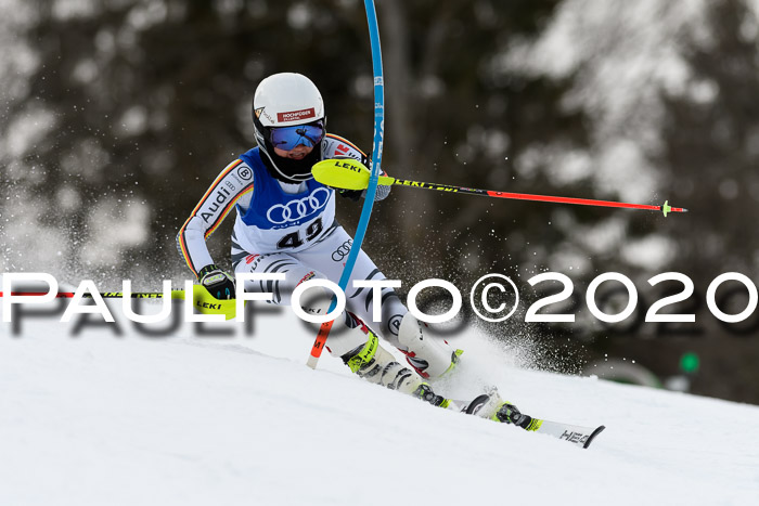 Bayerische Schülermeisterschaft Alpin Slalom 26.01.2020