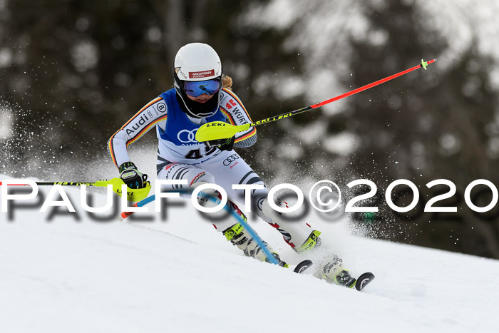 Bayerische Schülermeisterschaft Alpin Slalom 26.01.2020