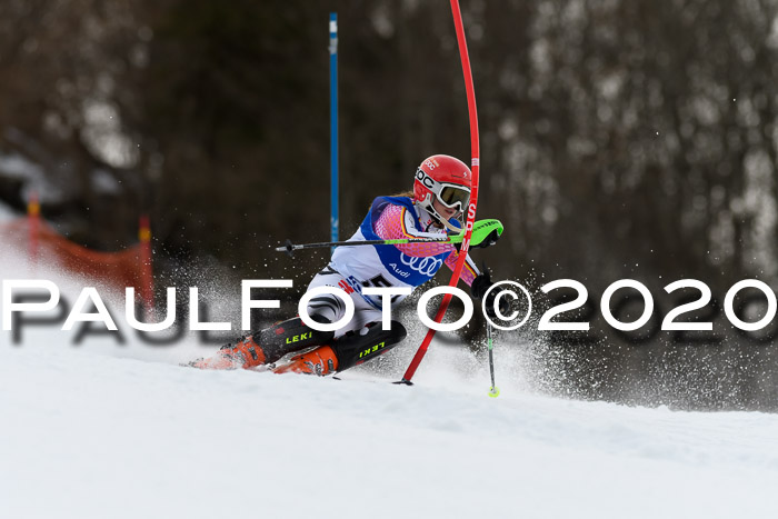 Bayerische Schülermeisterschaft Alpin Slalom 26.01.2020