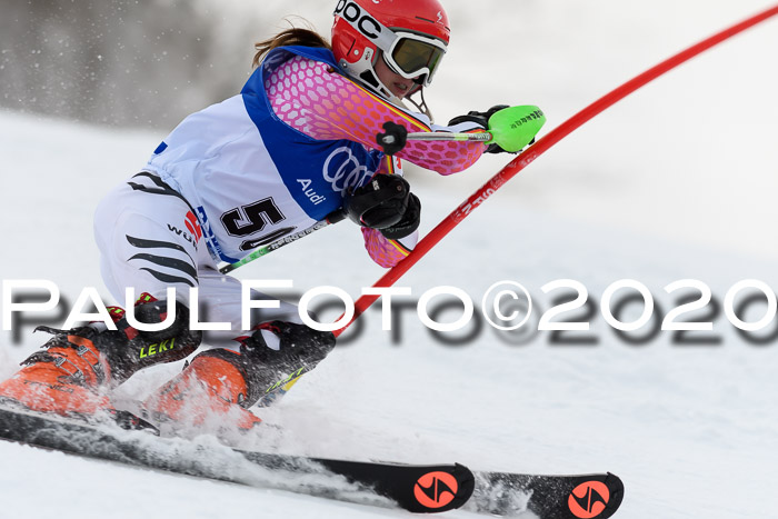 Bayerische Schülermeisterschaft Alpin Slalom 26.01.2020