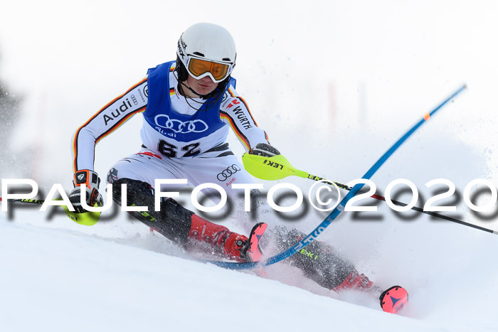 Bayerische Schülermeisterschaft Alpin Slalom 26.01.2020