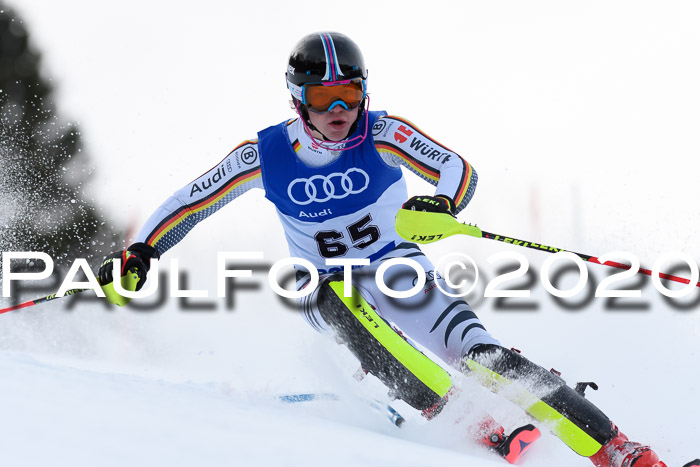 Bayerische Schülermeisterschaft Alpin Slalom 26.01.2020