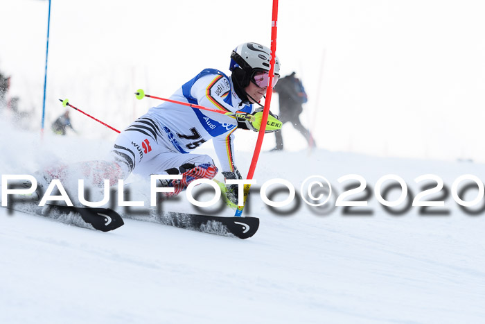 Bayerische Schülermeisterschaft Alpin Slalom 26.01.2020