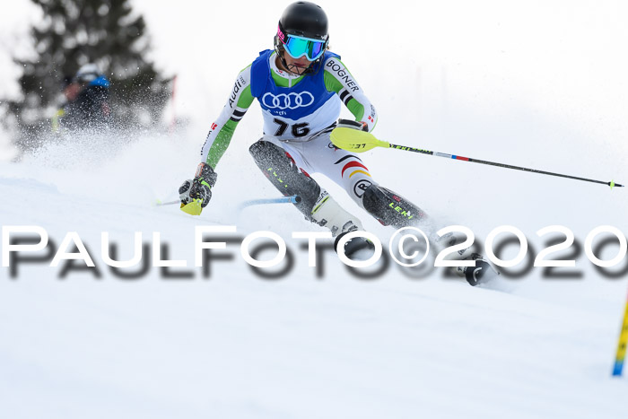 Bayerische Schülermeisterschaft Alpin Slalom 26.01.2020