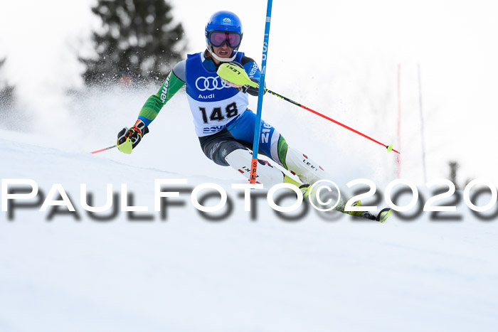 Bayerische Schülermeisterschaft Alpin Slalom 26.01.2020