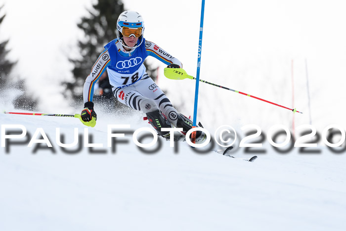 Bayerische Schülermeisterschaft Alpin Slalom 26.01.2020