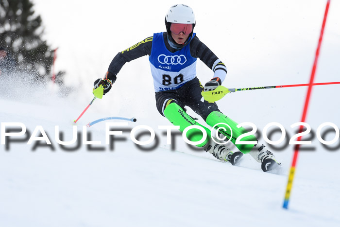 Bayerische Schülermeisterschaft Alpin Slalom 26.01.2020