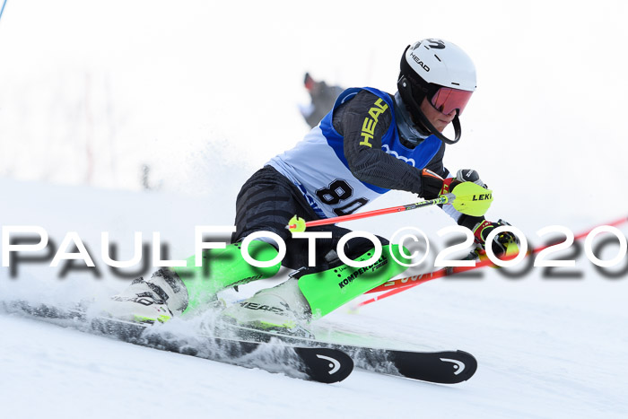 Bayerische Schülermeisterschaft Alpin Slalom 26.01.2020