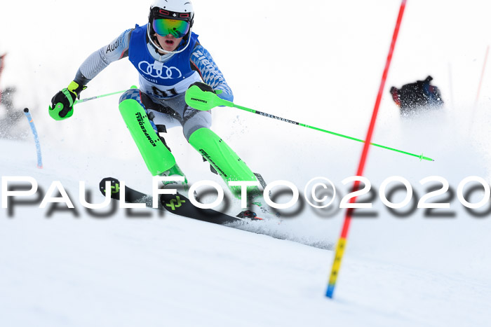 Bayerische Schülermeisterschaft Alpin Slalom 26.01.2020